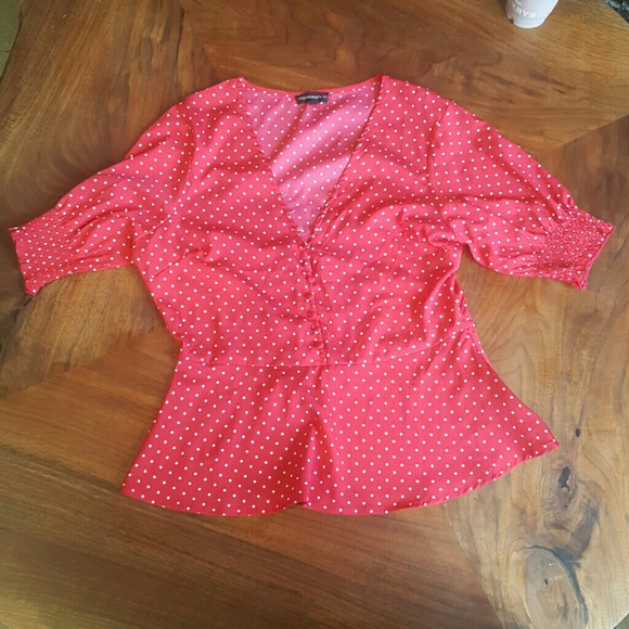 NWOT Wednesday's Girl Blouse - Picture 4 of 7